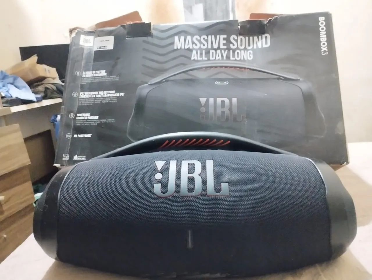 Caixa de som JBL boombox 3