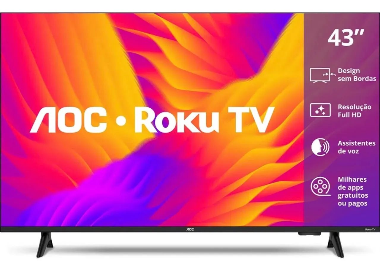 Tv Roku 43 Polegadas Full HD  - Foto 4