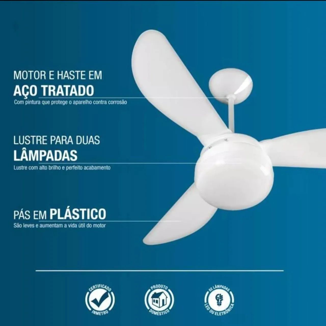 Ventilador de teto fênix ? - Foto 5