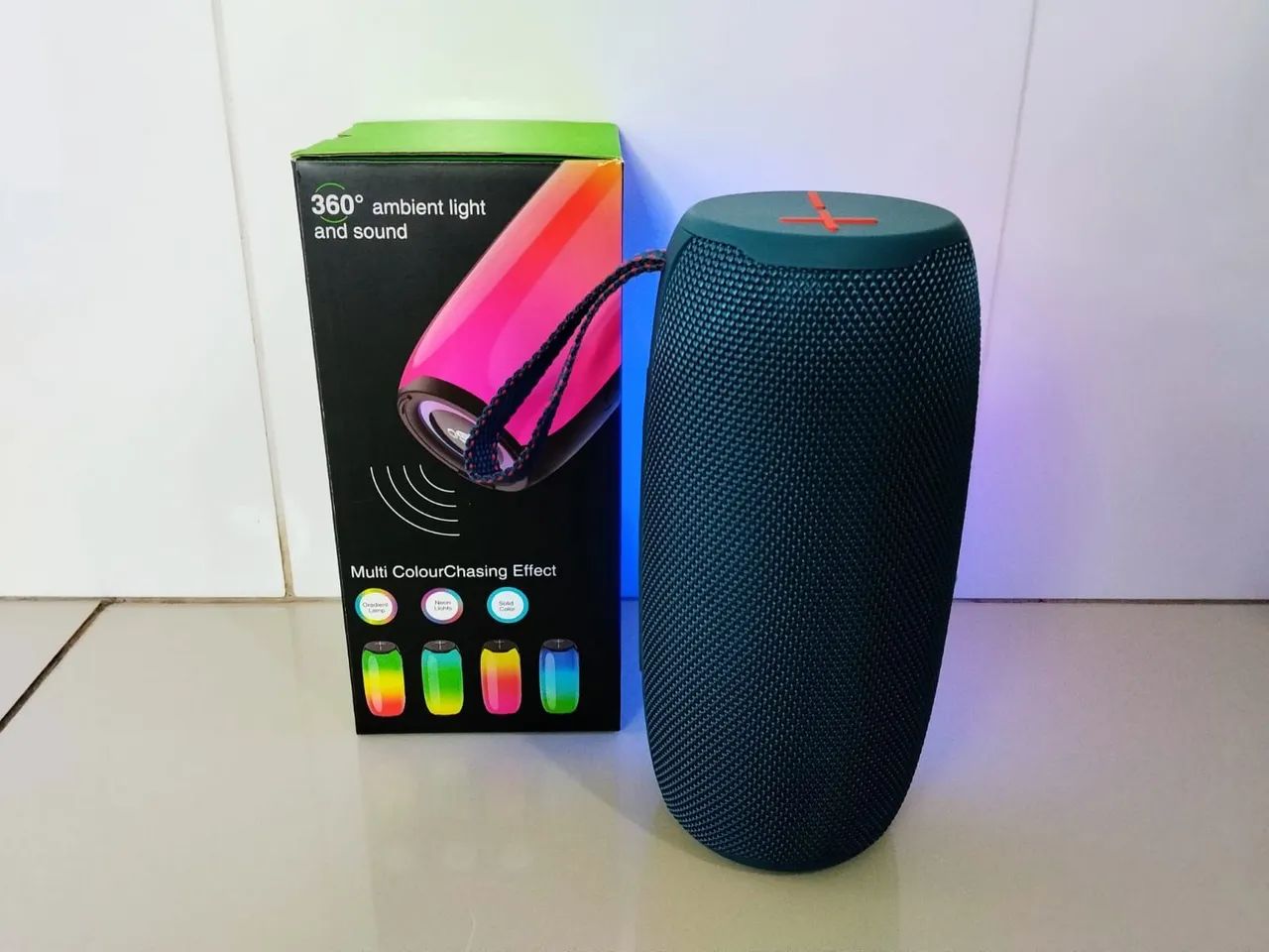 Caixa de Som Bluetooth Portátil À Prova D'agua - Foto 4