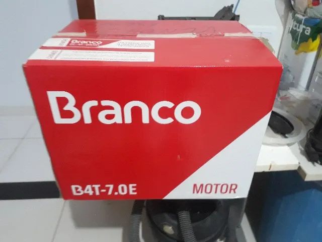 Motor Branco 4T 7.0 Hp Partida Elétrica - Foto 4