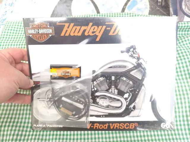 Harley Davidson Fat Boy 1:4 - Planeta DeAgostini - Peças Avulsas - Foto 5