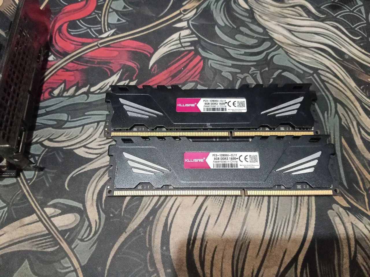 2 Memória ram ddr 3. 8 gigas casa - Foto 2