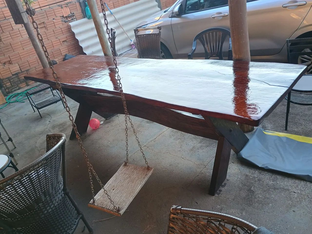 Mesa de madeira a venda. - Foto 2