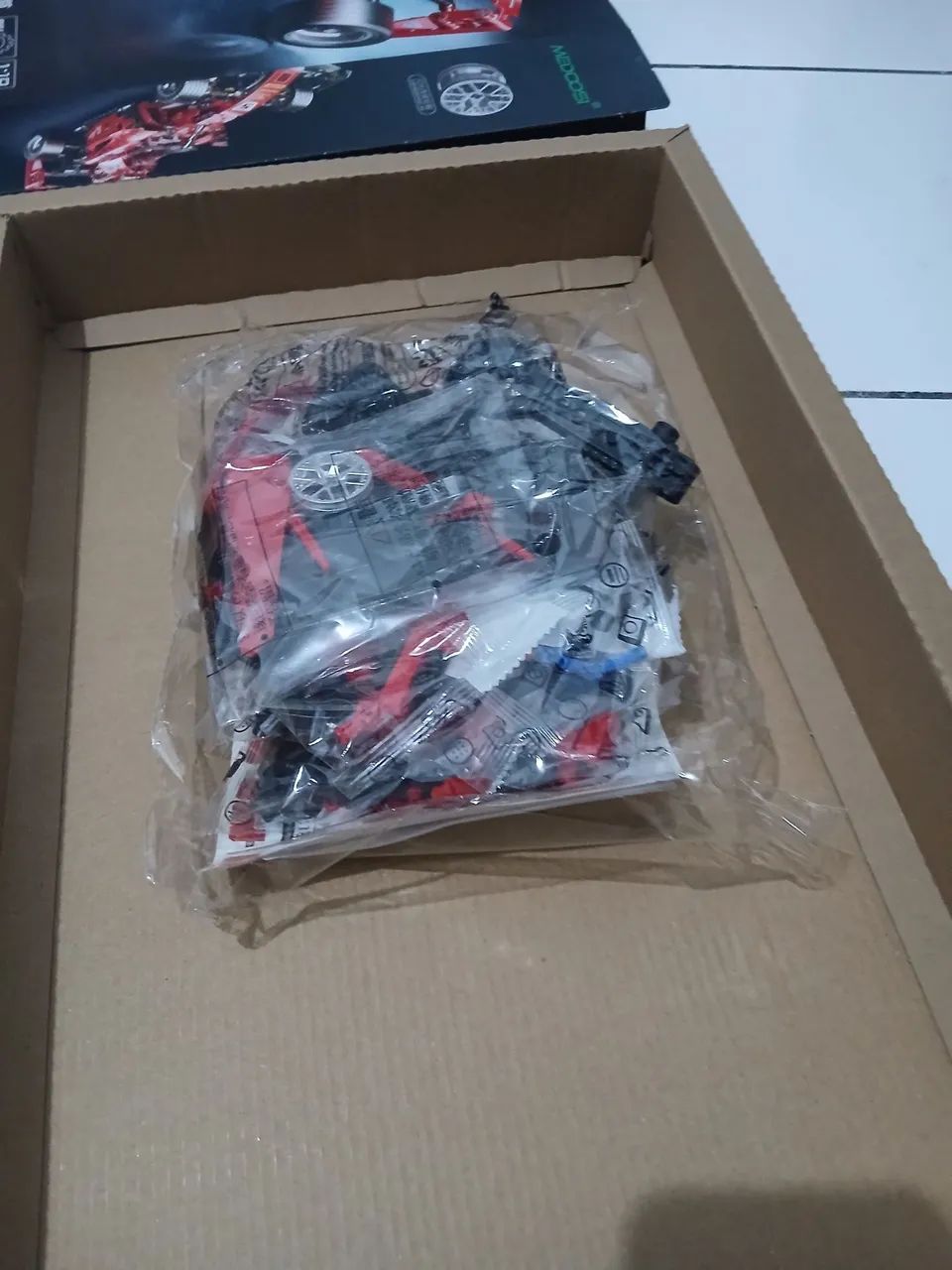 FORMULA 1 CARRINHO BLOCO DE MONTAR + 455 PÇS * NOVO * - Foto 5