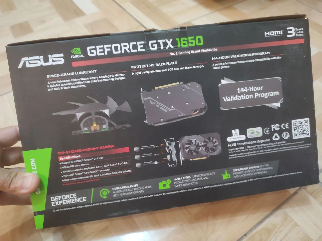 Asus Tuf GTX1650 - Foto 2