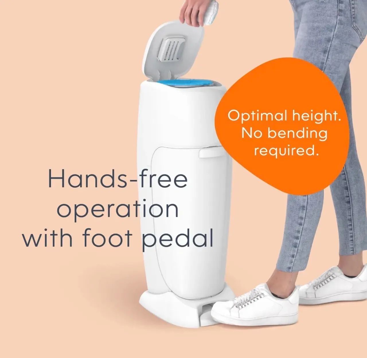 Balde para fraldas Diaper Genie.  - Foto 4