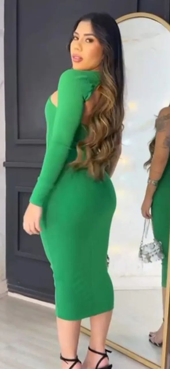 Vestido MIDI canelado premium - Foto 2