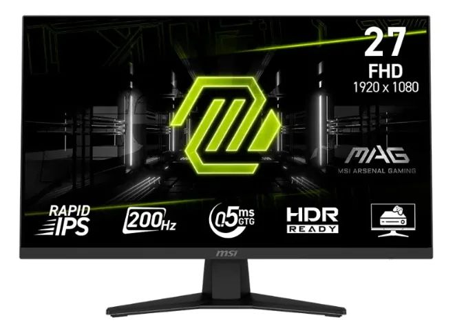 Monitor 27 MSI Full HD IPS 200hz 0,5ms novo lacrado com garantia! - Foto 2