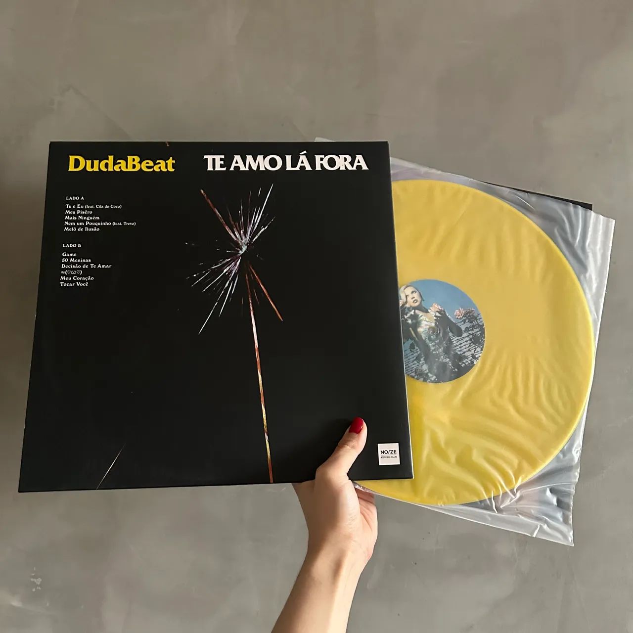 LP Vinil - Duda Beat - Te Amo Lá Fora