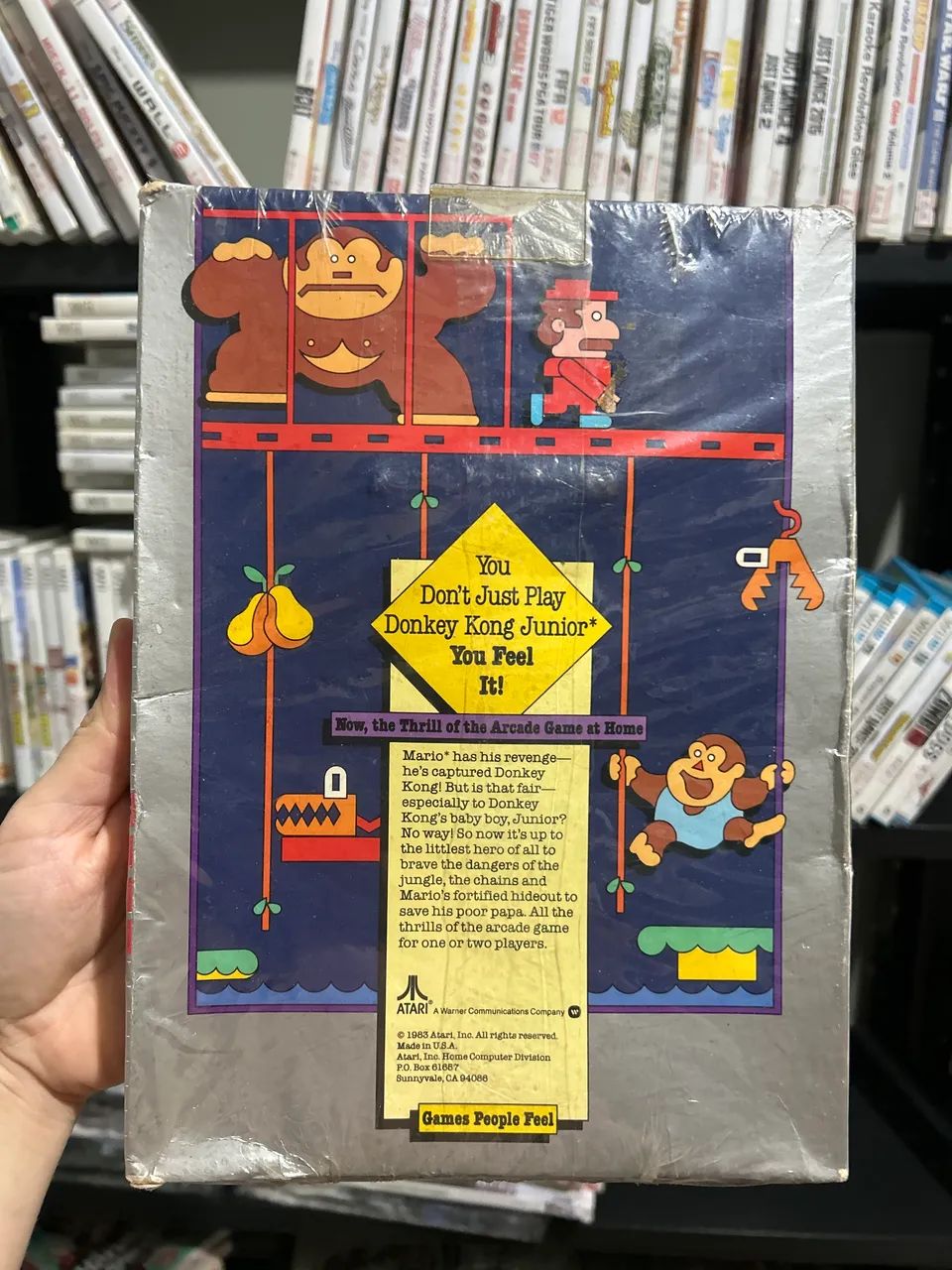Donkey Kong Júnior Atari (lacrado) - Foto 2