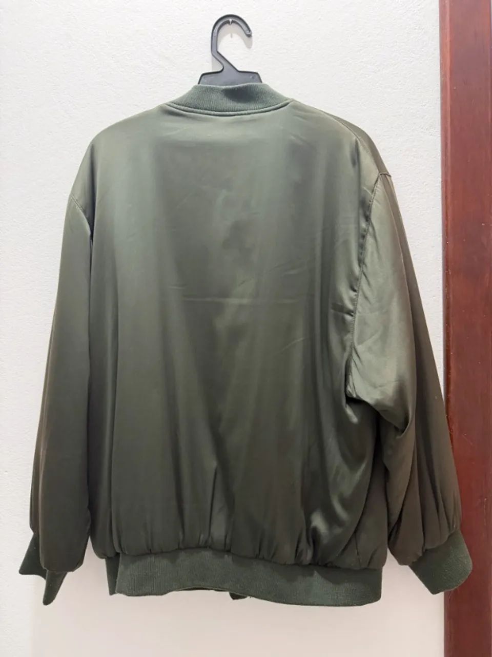 Bomber Verde Militar Zara (small, tamanho P) - Foto 3