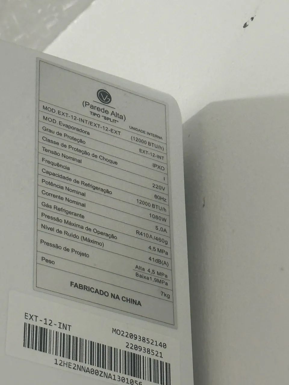 Ar Condicionado VG 12.000 BTUs e 24.000 BTUs Inverter - Ótimo Estado  - Foto 4