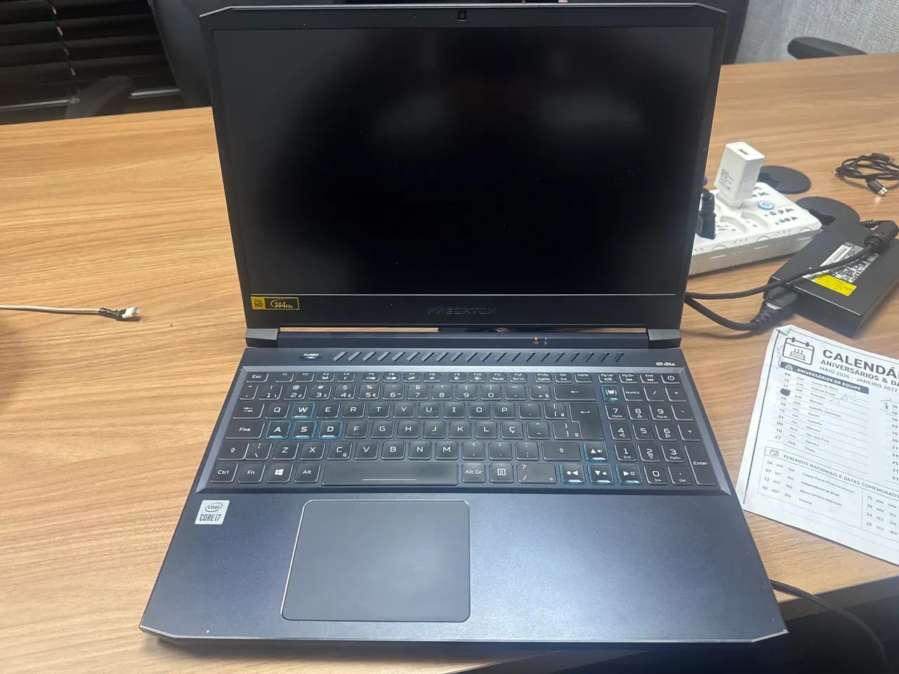 NOTEBOOK GAMER  PREDATOR HELIOS 300 (DEFEITO)