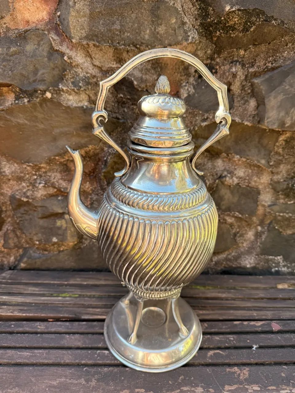 Samovar pros pan para decoração 