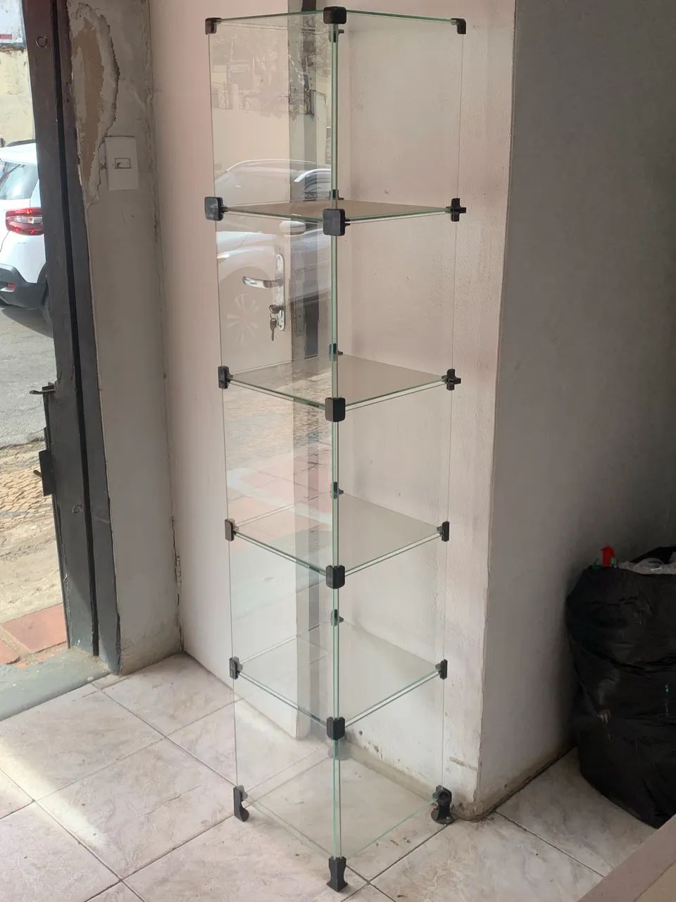 Expositor de vidro 