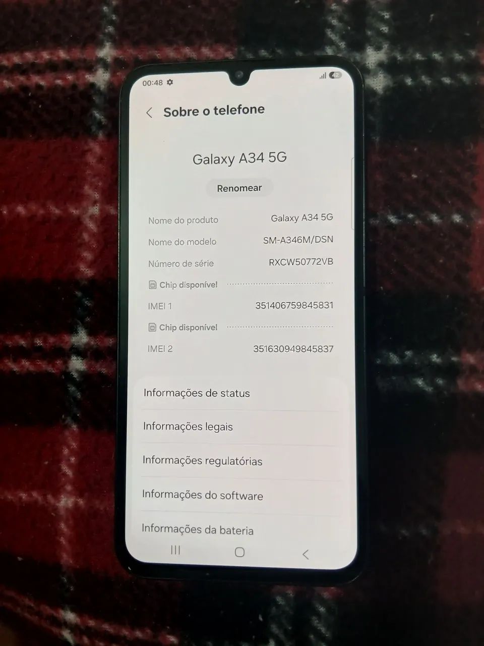 Celular Samsung Galaxy A34 - Foto 5