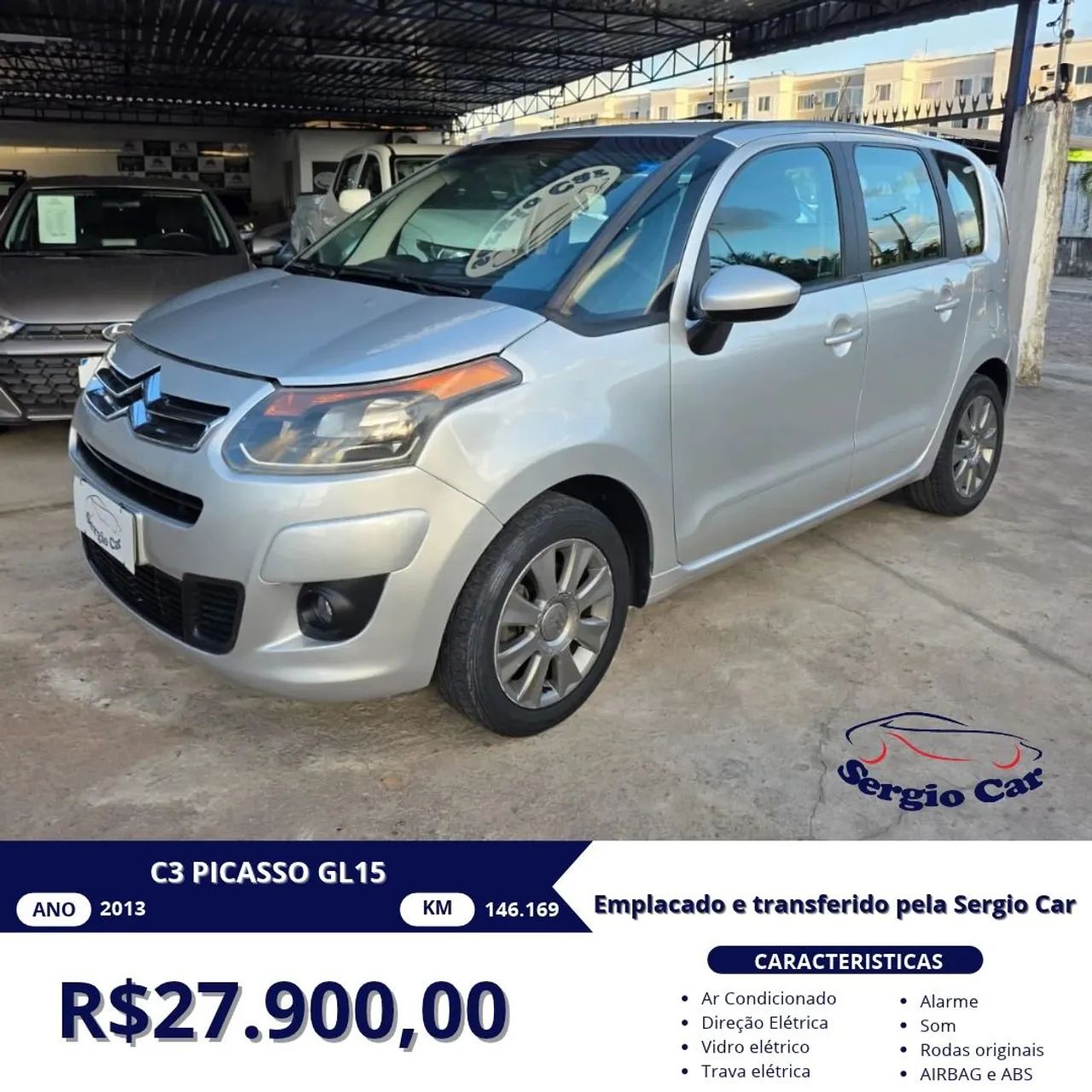 Citroën C3 C3 Picasso GL 1.5 Flex 8V Mec. 2013