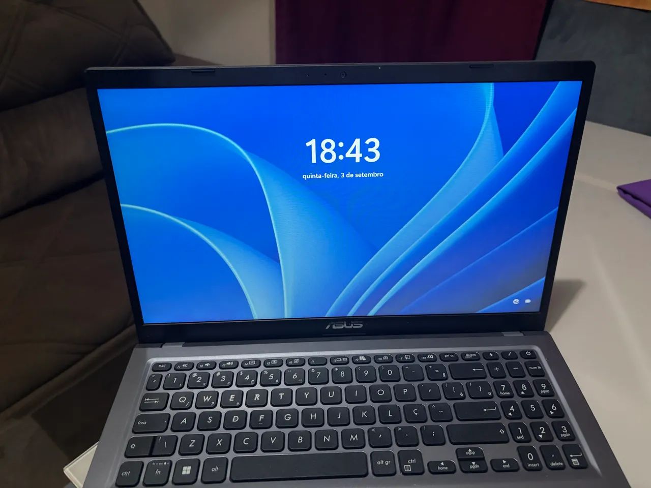 Notebook Asus 15.6 Cel. N4500 4gb 128gb W11 - Foto 3