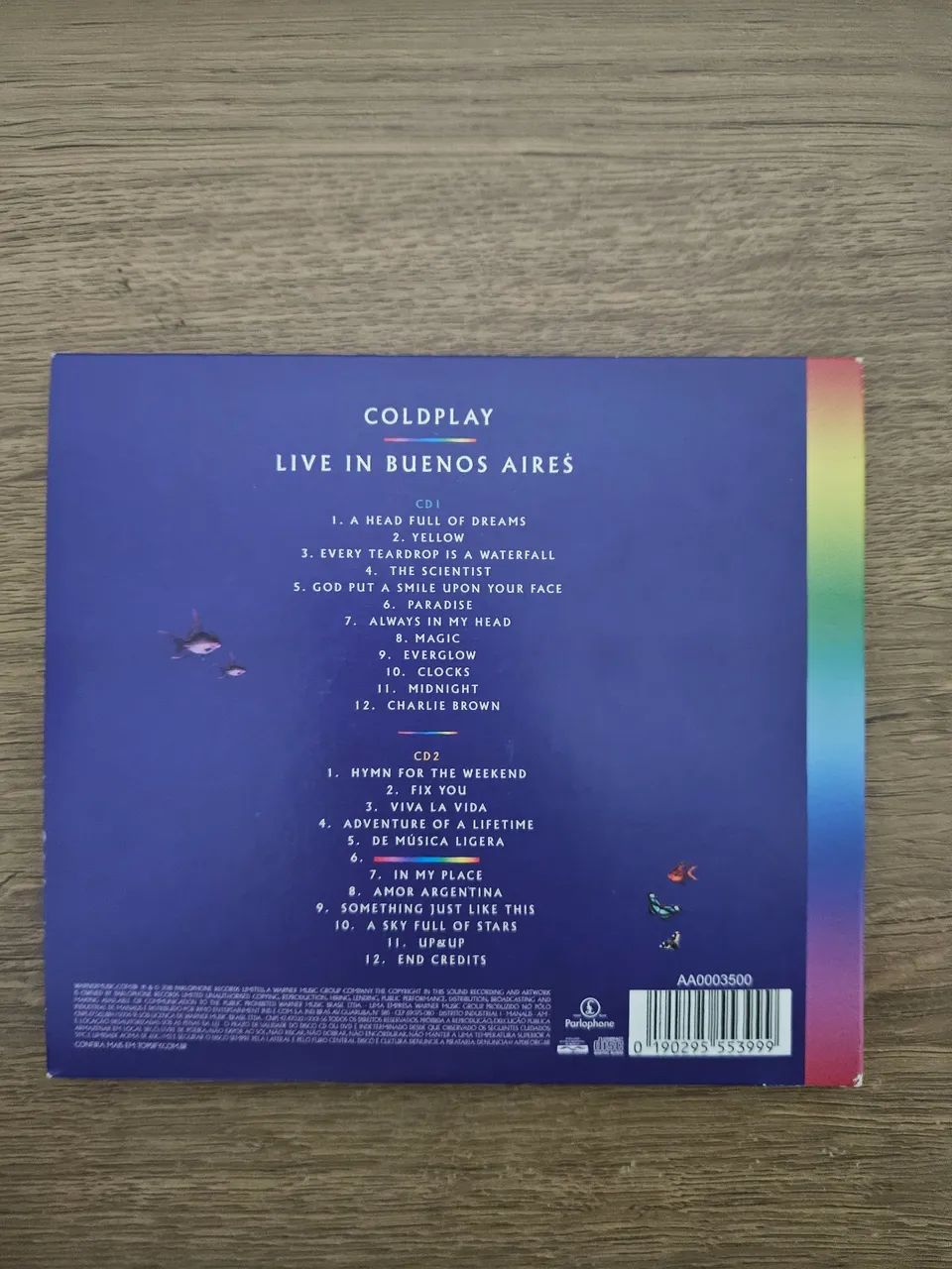 Cd Cold Play - Live in Buenos Aires  - Foto 2