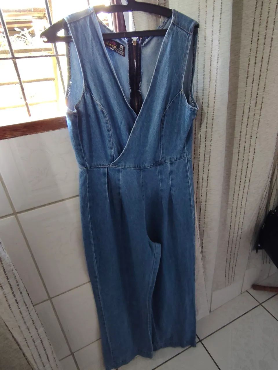 Macacão Jeans G - Foto 2