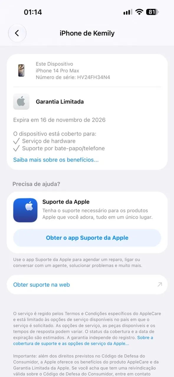 IPHONE 14 PRO MAX PRETO 128 gb  - Foto 3