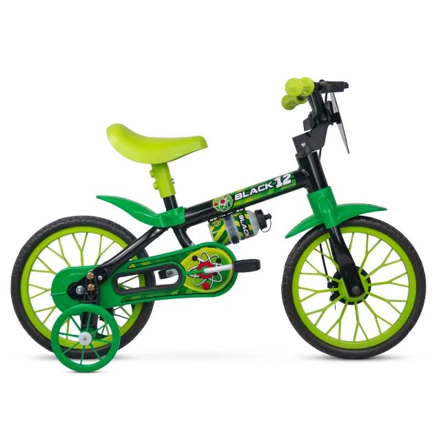 Bicicleta Aro 12 Nathor | Black | NOVA - Foto 2
