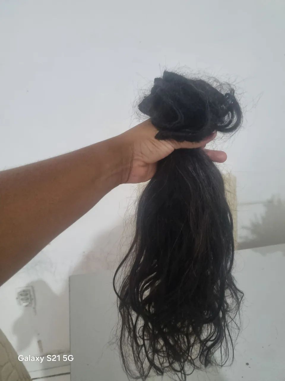 Cabelo humano 200 gramas 450 $ - Foto 2