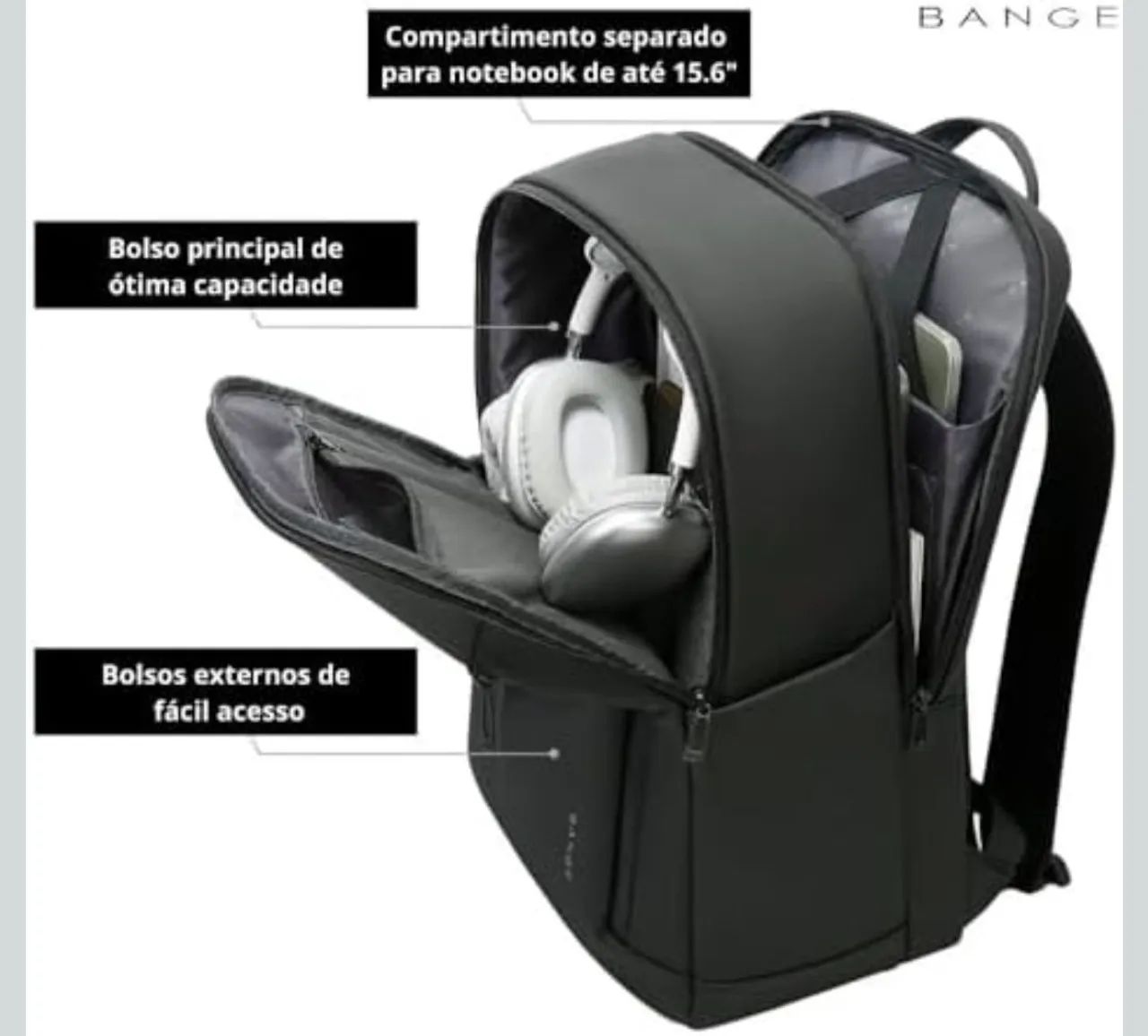 Mochila Executiva Bange - Foto 2