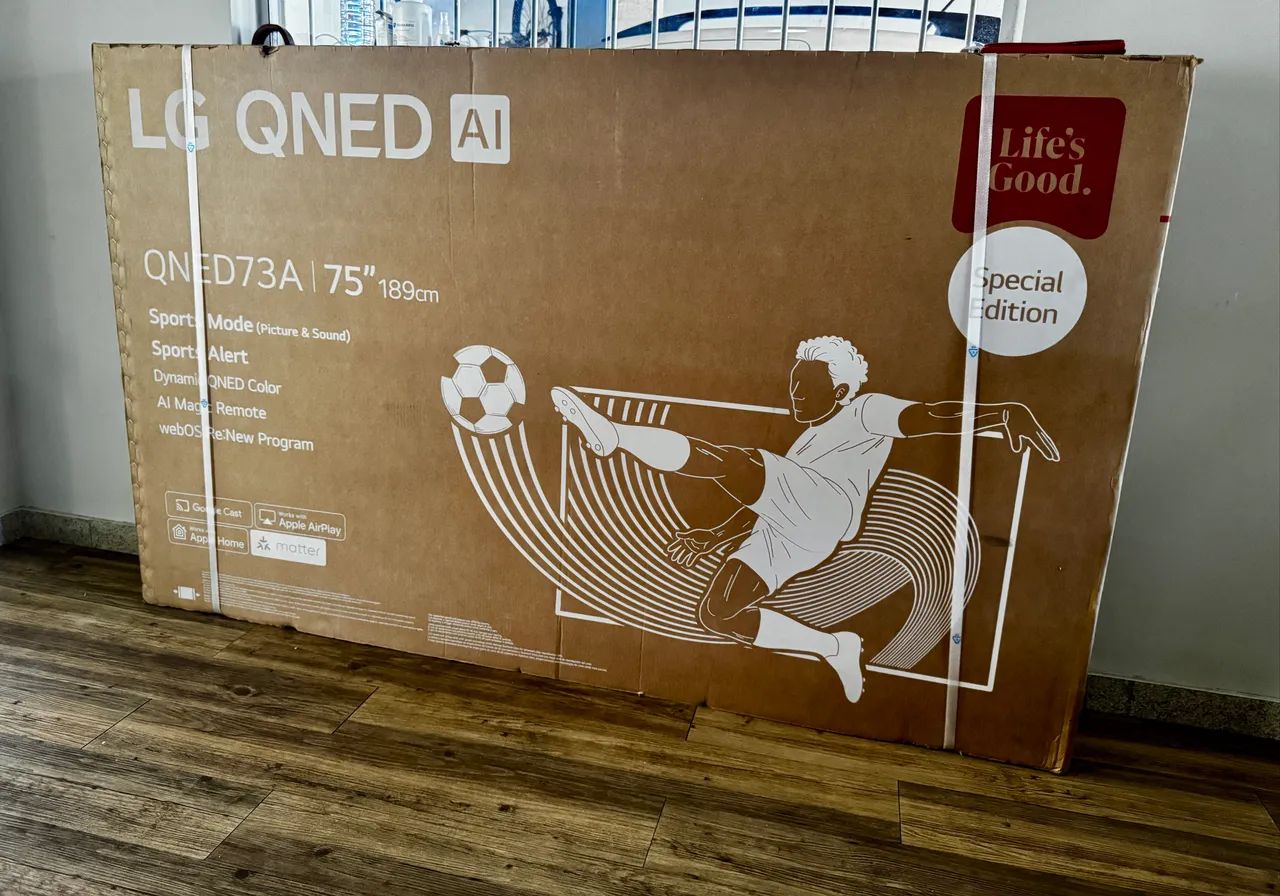 Smart TV 4K 75" LG QNED73 Nova Na Caixa Lacrada - Foto 2