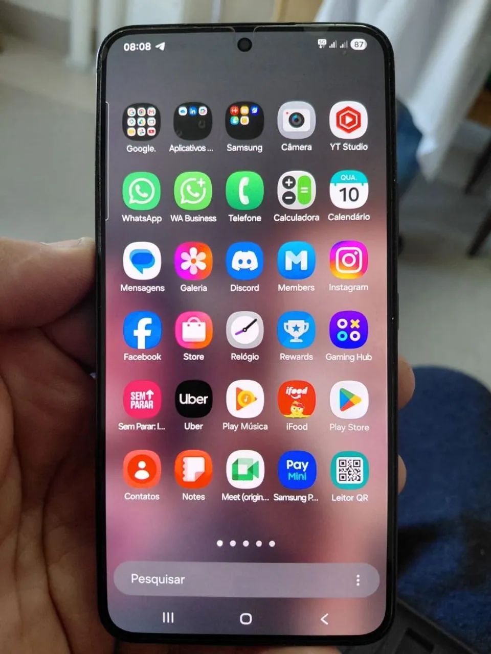 Celular Sansung S22, 256 Gb  Preto