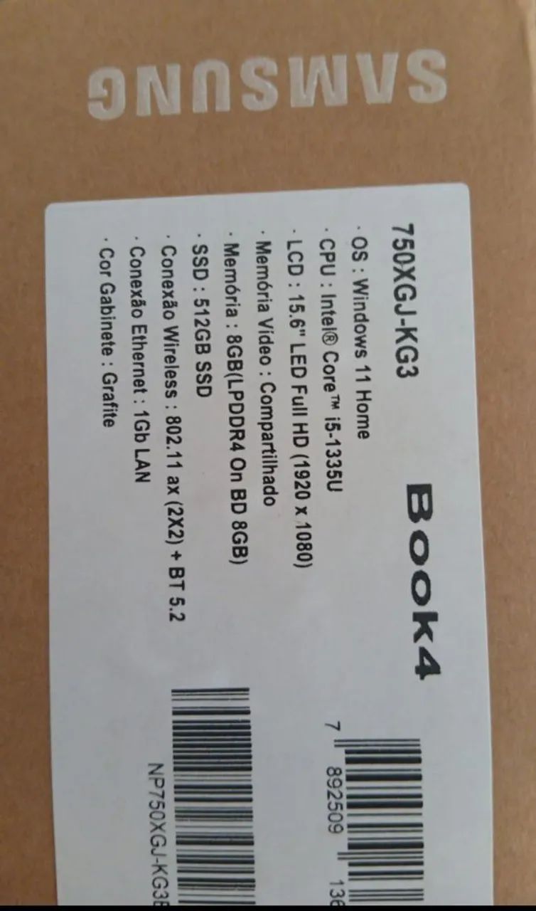 Notebook Samsung Galaxy Book4 I5 - Foto 3