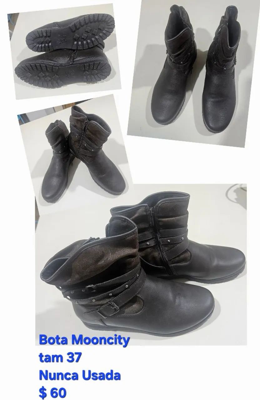 Bota Nova cano curto n 36 - Foto 5