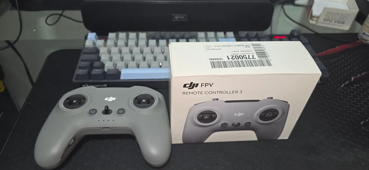 ? DJI FPV Remote Controller 3 ? NOVO, USADO APENAS PARA TESTES NO SIMULADOR - Foto 2