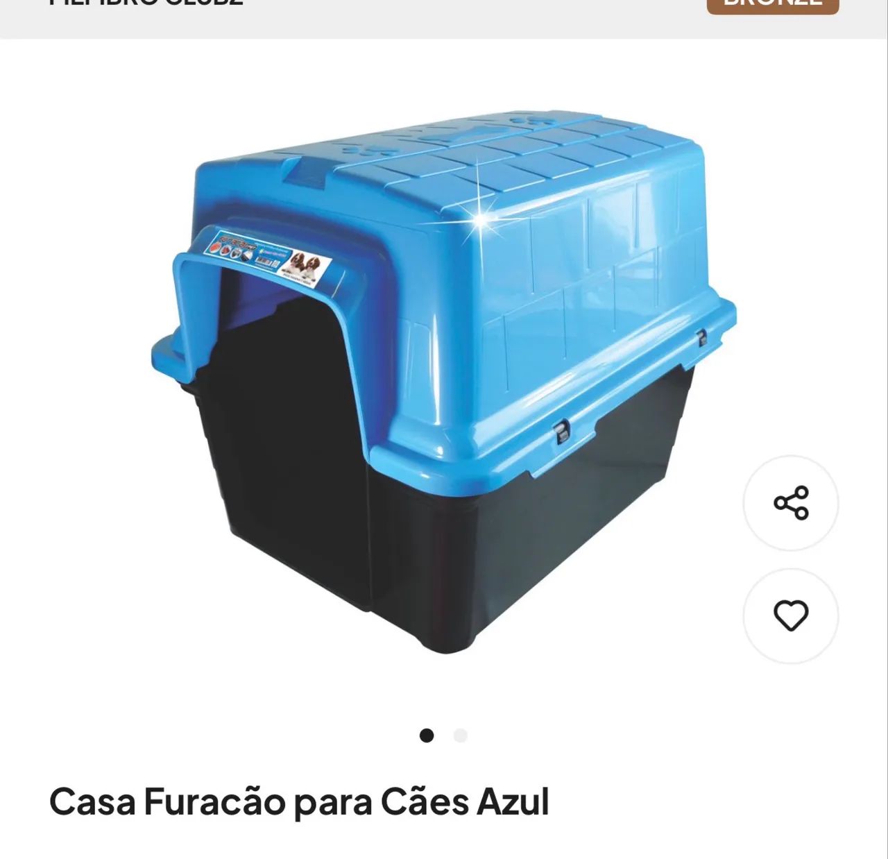 Casa para cachorro 