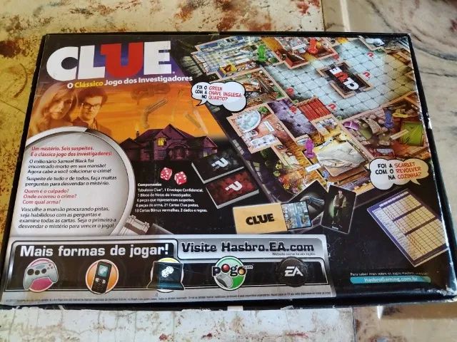 Clue o Jogo da Investigação Completo - Da Hasbro - Foto 2