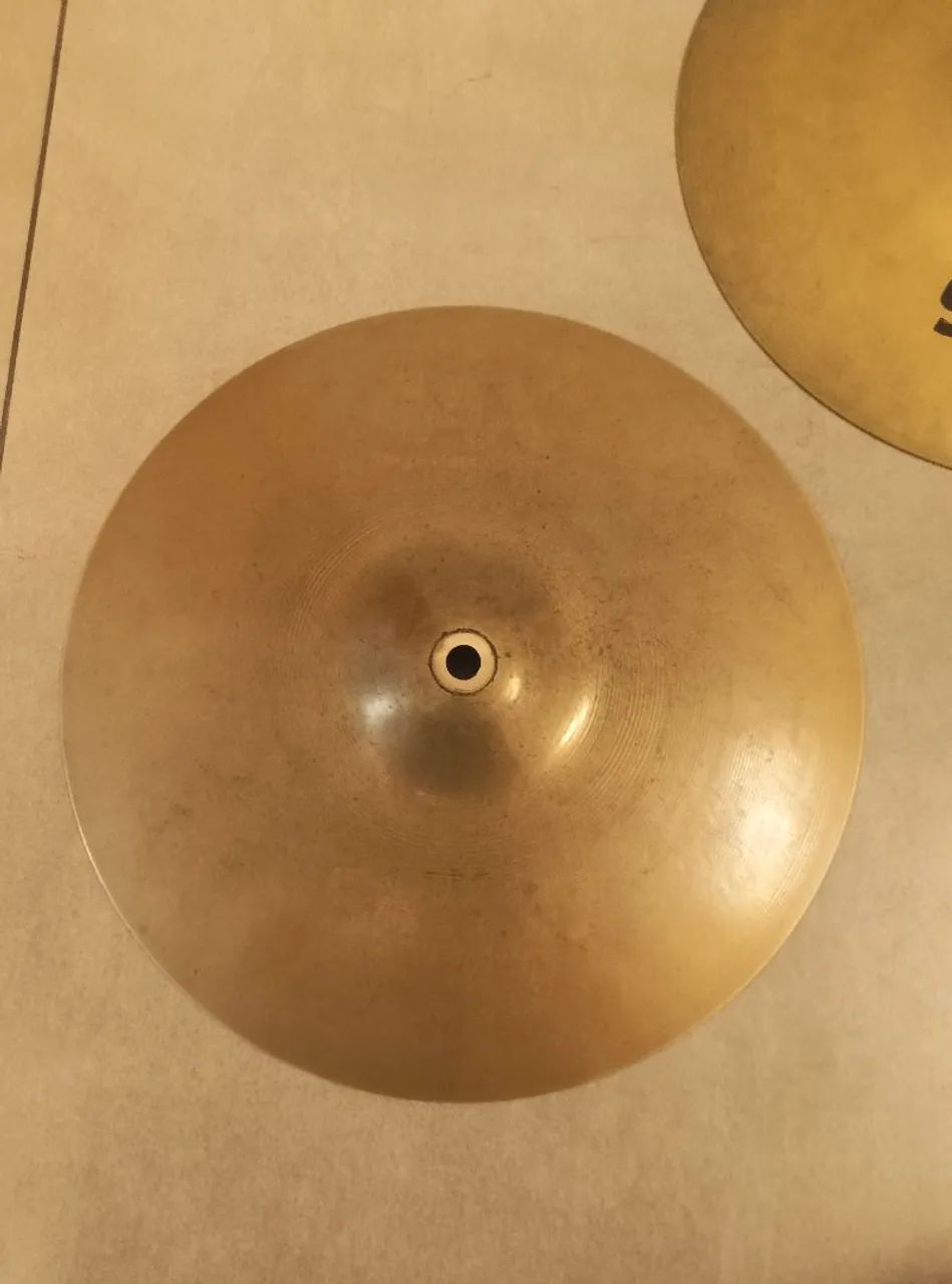 ## Pratos chimbal de bateria Sabian AAX Stage Hats 13, B20, estruturas impecáveis!!! - Foto 3