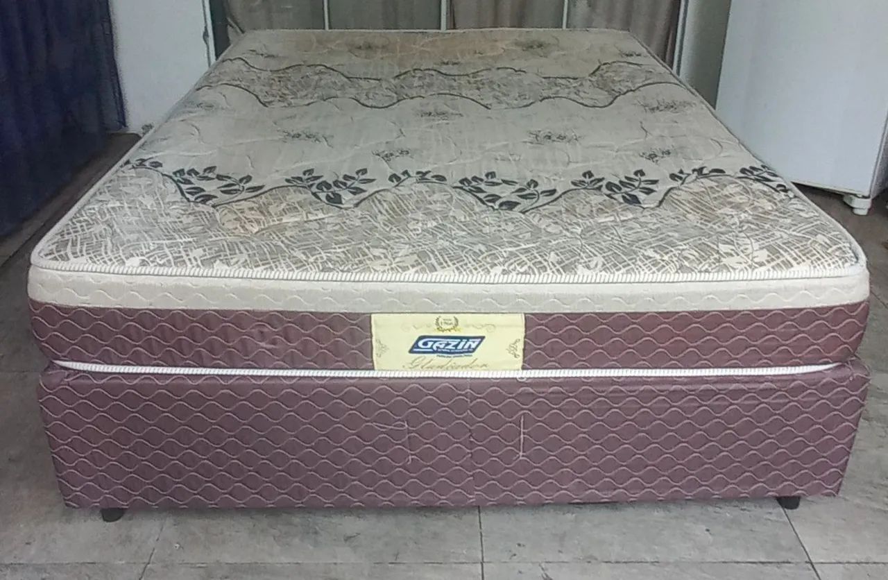 Cama box casal gazin c/entrega 