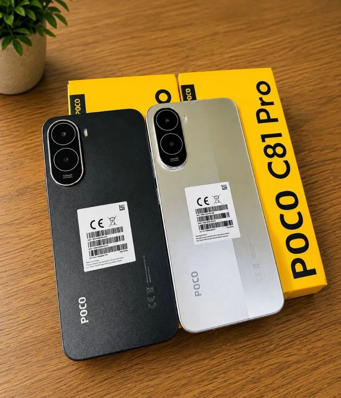 Novidadeeee Poco C81 Pro 128/4 Cor: Preto - Dourado  