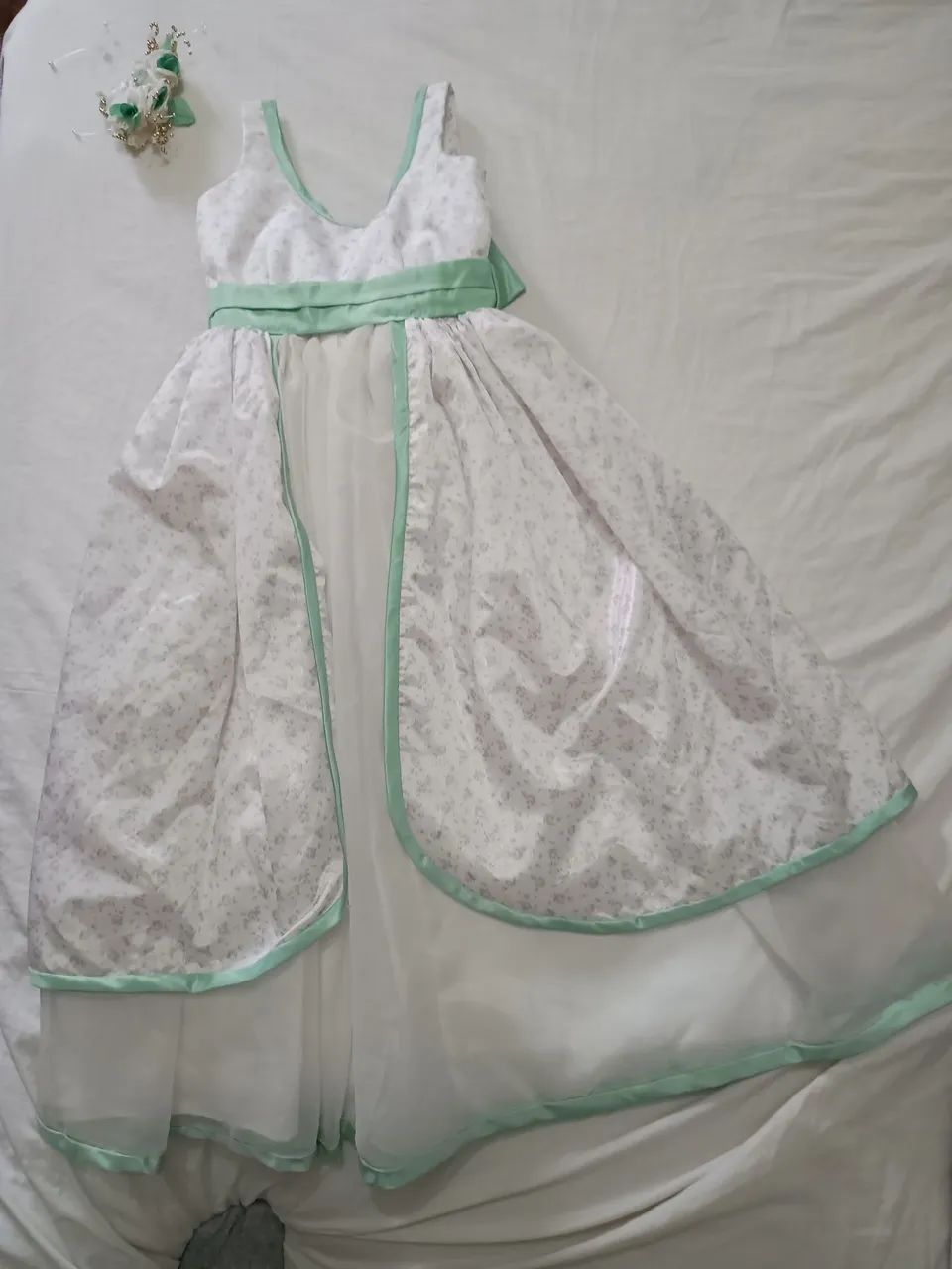 Vestido de casamento infantil 