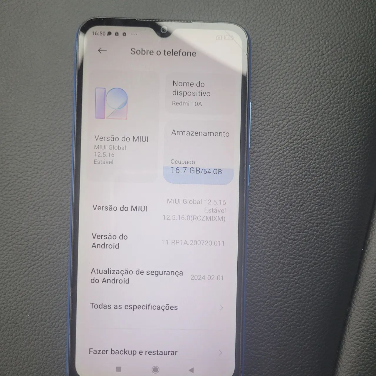 Celular Redmi 10A  pra vender hoje. - Foto 3