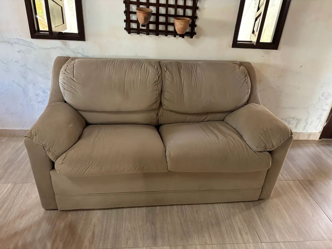 Sofá cinza 2 lugares - Foto 3