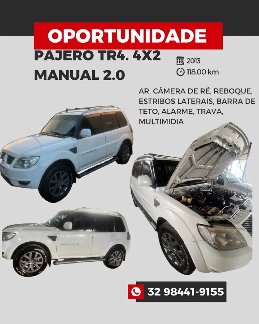 Mitsubishi Pajero Pajero TR4 2.0 Flex 16V 4X2 Mec. 2013