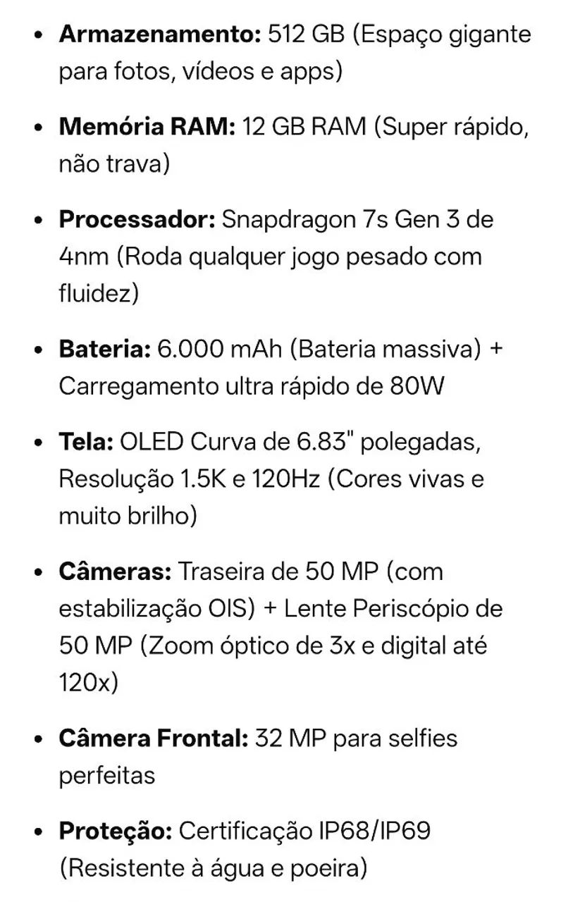 Celular Realme 14 pro plus 512GB  - Foto 5