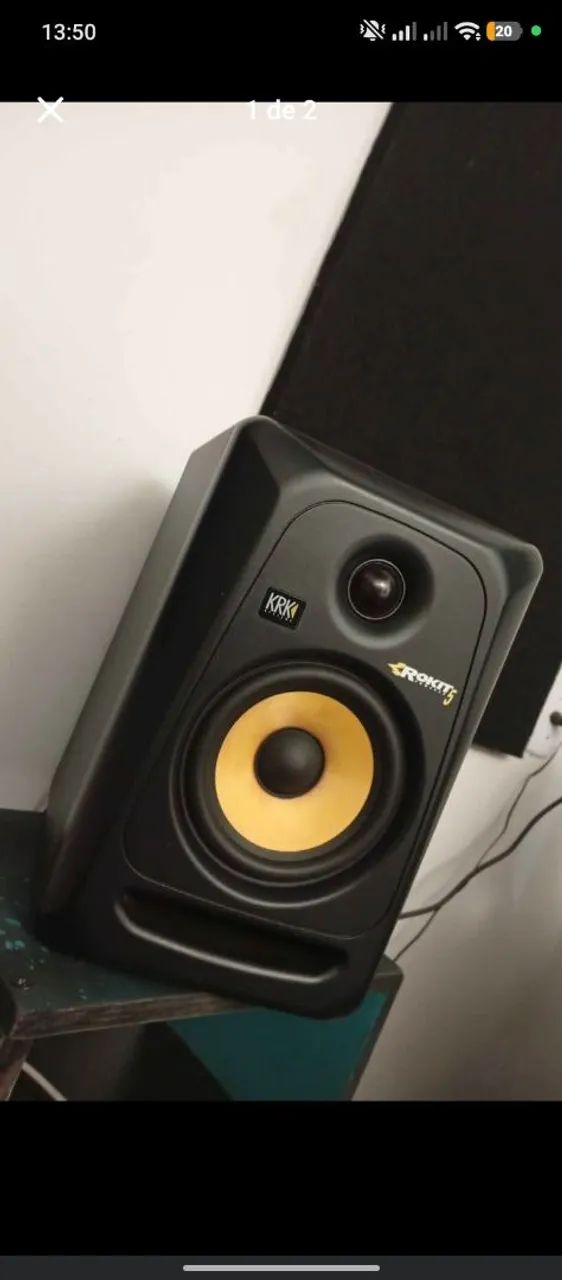 Monitores de áudio krk rokit 5 par 