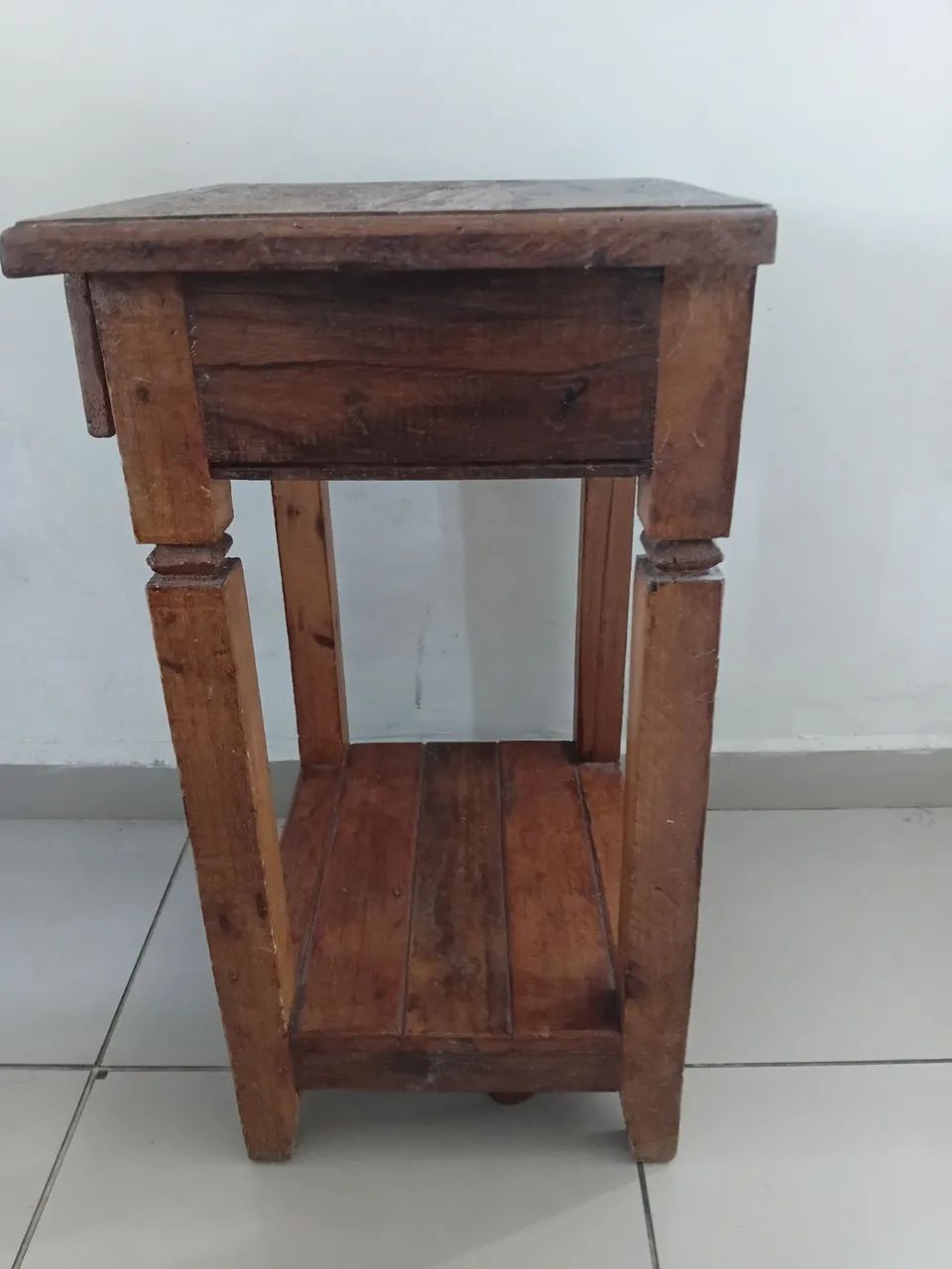 Mesinha de cabeceira rustico - Foto 2
