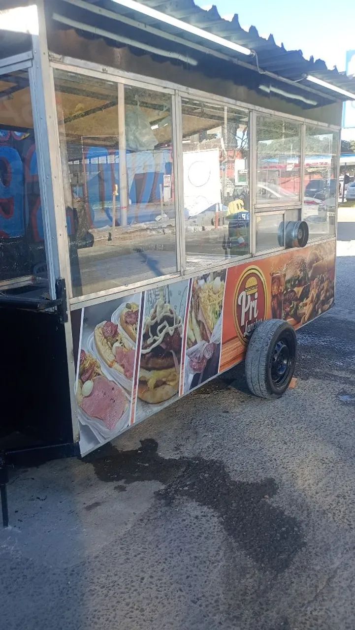 Barraca de lanche com reboque  - Foto 4