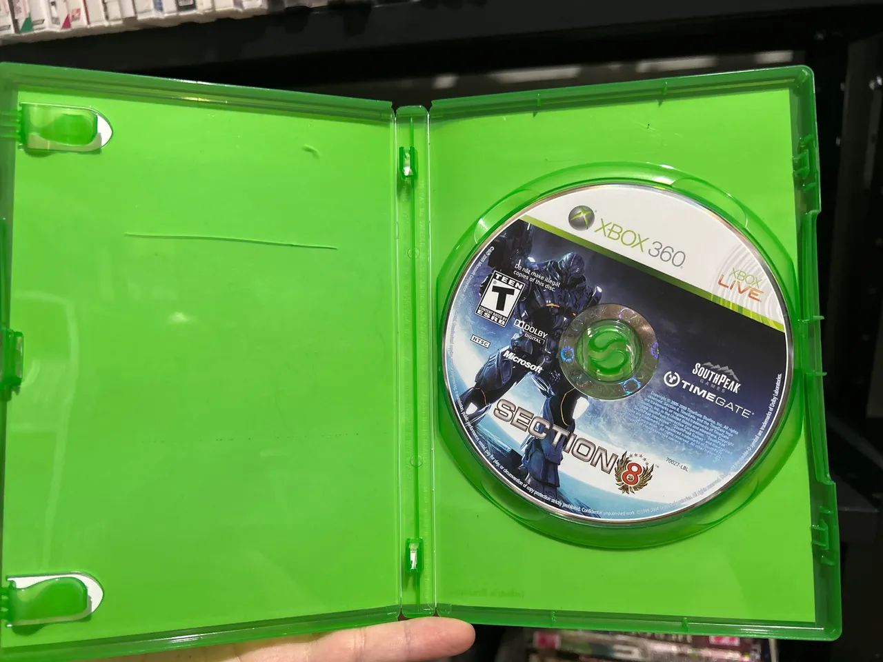Section 8 Xbox 360 (capa reimpressa) - Foto 3