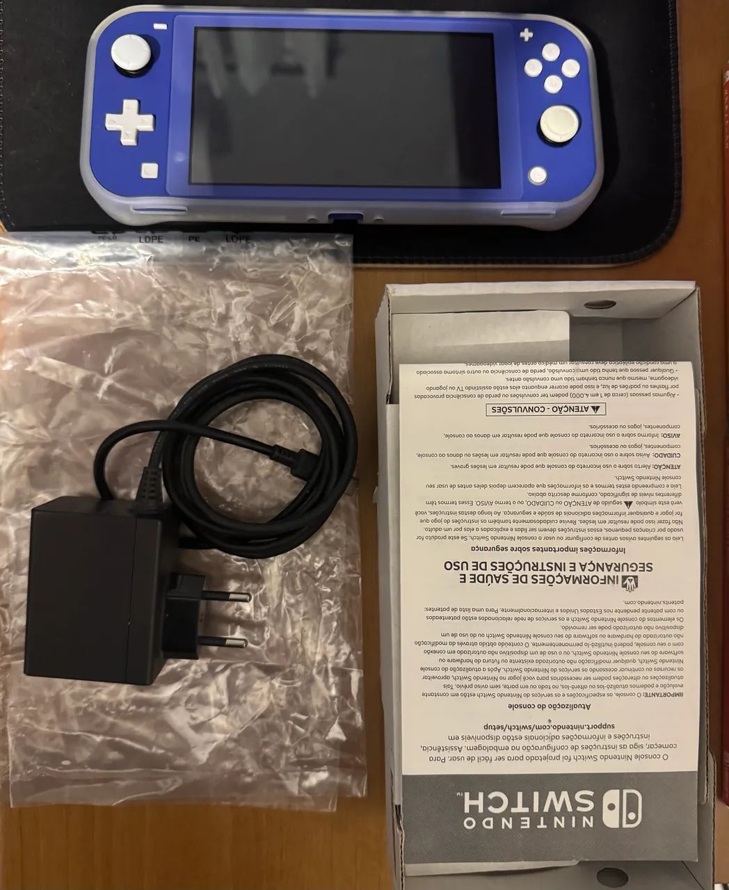 Nintendo Switch LITE - impecável - Bloqueado - Foto 4