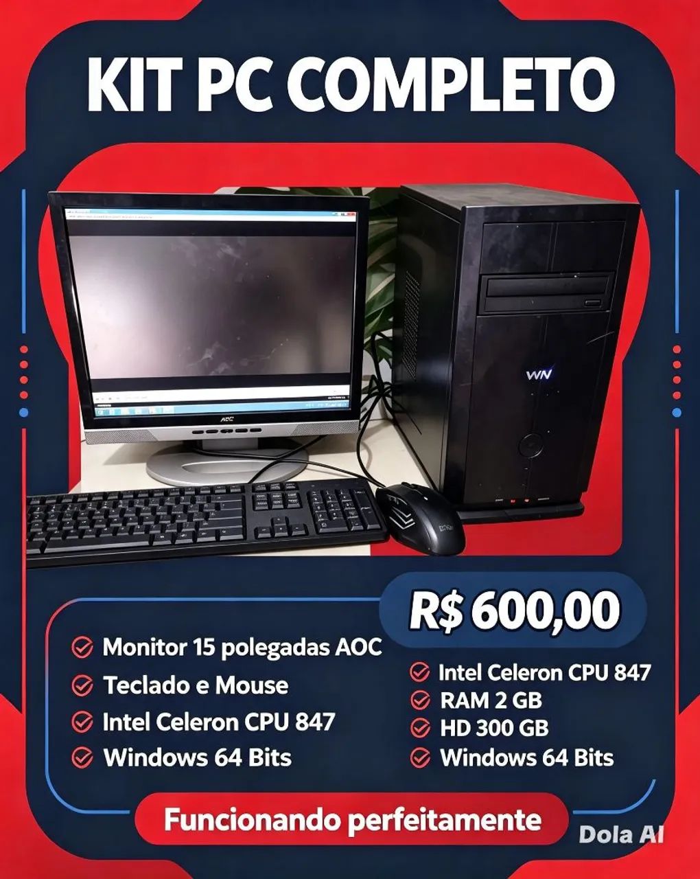 Cpu pronta para Trabalho!!!!!! - Foto 2